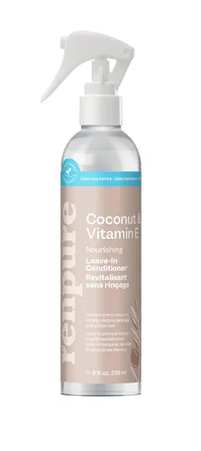 Vista 8 de RENPURE Tratamiento acondicionador sin enjuague con biotina y colágeno, para un aspecto más lleno y grueso que brilla, spray capilar con biotina