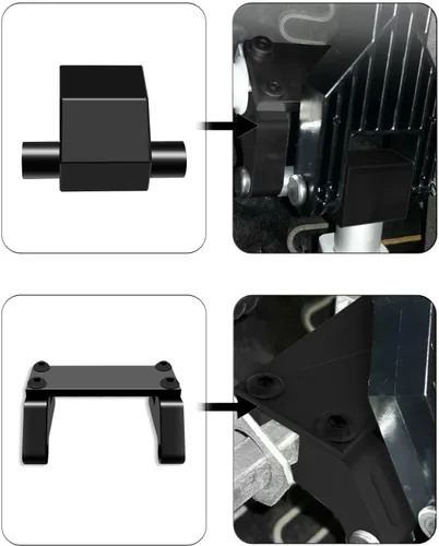 Vista 5 de Montura de palanca y horquilla de metal para silla reclinable La-Z-Boy LazyBoy Power Recliners, piezas de repuesto mejoradas, color negro