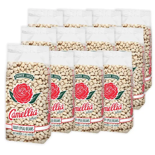 Vista 10 de Marca Camellia. - Frijol alubia, 1 libra (paquete de 2).