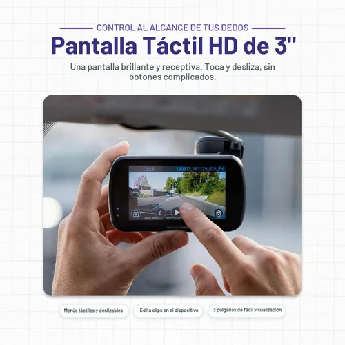 Vista 3 de Nextbase Cámara de tablero Wi-Fi HD de 1440p 522GW con Alexa..