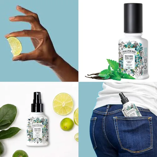Vista 2 de Poo-Pourri Before You Go - Juego de aerosol para inodoro, 5 botellas