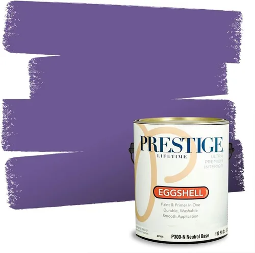 Vista 46 de PRESTIGE Pintura exterior e imprimación en uno, bingo, satén, 1 galón