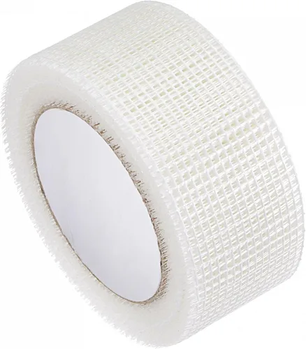 Vista 8 de uxcell Cinta autoadhesiva de fibra de vidrio para paneles de yeso, parche de reparación de 2 pulgadas x 164 pies para grietas de agujeros de pared
