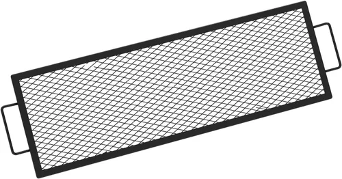 Vista 12 de onlyfire - Rejilla rectangular resistente con diseño de marcas en X