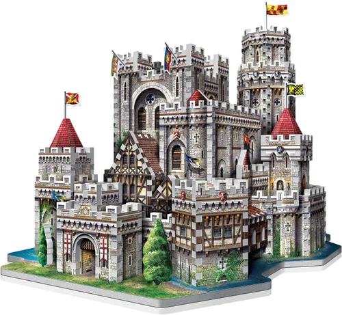 Vista 12 de Wrebbit3D Notre-Dame de Paris 3D Puzzle 830 piezas de rompecabezas Colección de castillos y catedrales