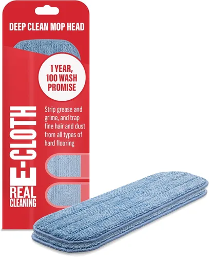 Vista 11 de E-Cloth - Trapeador de limpieza profunda duradero de microfibra húmeda - Usa con sólo agua para limpieza de suelos sin químicos, Paquete de 1
