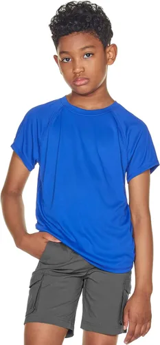 Vista 2 de ATHLIO Paquete de 2 camisetas de manga corta UPF 50+ para niños, camiseta de natación para surf acuático, camiseta de natación UVSPF