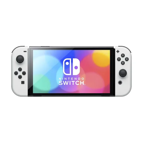 Vista 3 de Nintendo Interruptor modelo OLED con Joy-Con blanco (renovado)