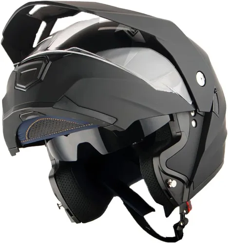 Vista 12 de 1Storm Nuevo Casco Modular de Cara Completa para Motocicleta con Doble Visera Abatible: HJK910 DSPORT
