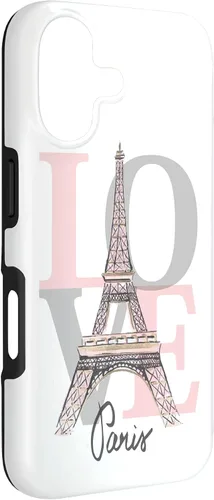 Vista 3 de Paris Eiffel Tower - Love Paris - Funda para iPhone 17