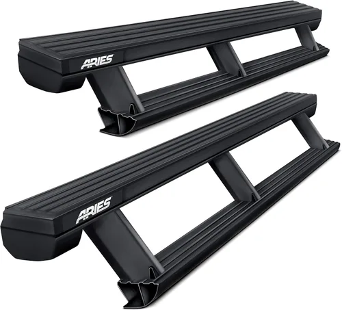 Vista 2 de ARIES 3047975 ActionTrac - Estribos retráctiles de 79 pulgadas, Jeep Gladiator, color negro