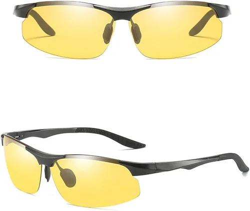 Vista 5 de motelan día y noche fotocromáticas anteojos de sol polarizadas para hombre anteojos de sol para los conductores macho seguridad de conducción pesca
