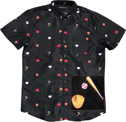 Vista 43 de Molokai Surf - Camisas hawaianas de manga corta con botones y corte ajustado