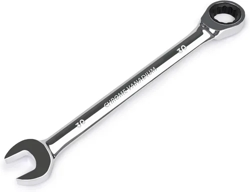 Vista 20 de Egofine Llave combinada de trinquete de 1 pulgada SAE, llave de engranajes de grado industrial con diseño de 12 puntos, trinquete de 72 dientes