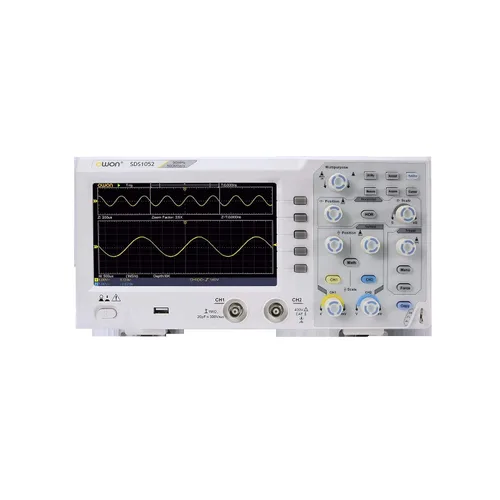 Vista 2 de Osciloscopio de almacenamiento digital OWON SDS1052 50 MHz, 2 canales, 500 MS/S