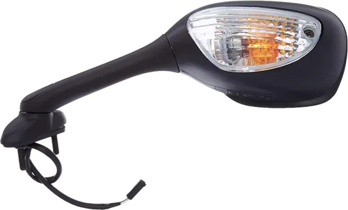 Vista 2 de Emgo 20-69792 Espejo de repuesto lateral izquierdo negro mate para Kawasaki GSXR