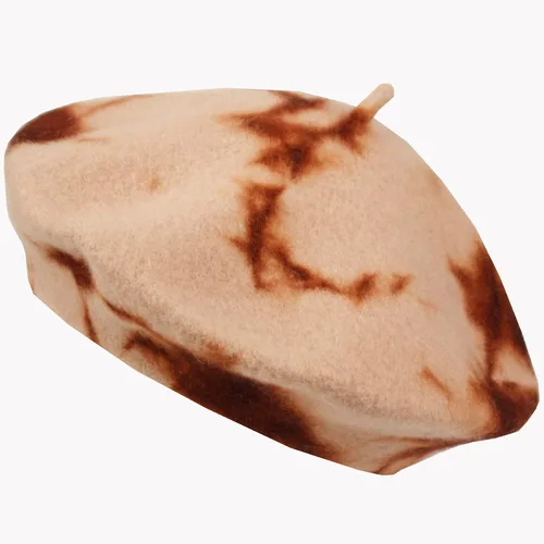 Vista 16 de WW004 Invierno 100% Lana Cálida Arte Francés Vasco Boina Tam Beanie Cap