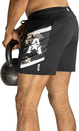 Vista 36 de Anthem Athletics Hyperflex - Pantalones cortos de entrenamiento para hombre Elástico en 4 direcciones, movilidad sin restricciones, levantamiento