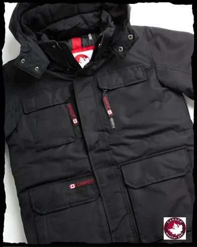 Vista 3 de CANADA WEATHER GEAR Abrigo de invierno para niños, chaqueta de esquí pesada parka (8-20)