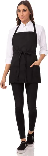 Vista 5 de Chef Works - Delantal unisex de tres bolsillos