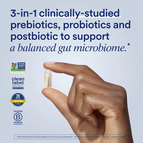 Vista 2 de Ritual Synbiotic+ - Suplemento probiótico, prebiótico, postbiótico, 3 en 1 para la salud intestinal y el apoyo digestivo, regularidad, hinchazón