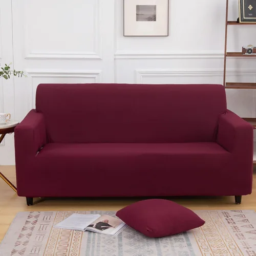Vista 16 de IMYOGI Fundas de sofá de alta elasticidad, funda de sofá de alta elasticidad, fundas de sofá de alta elasticidad, lavables a máquina, color liso