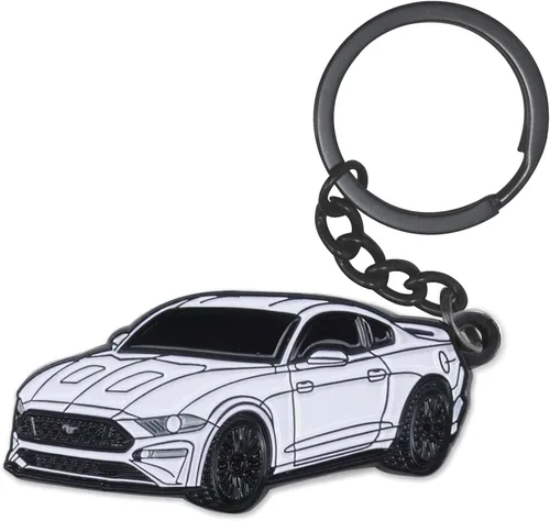 Vista 11 de Llavero para Ford Mustang,Para Ford Mustang Accesorios 2015-2020,Llavero de metal