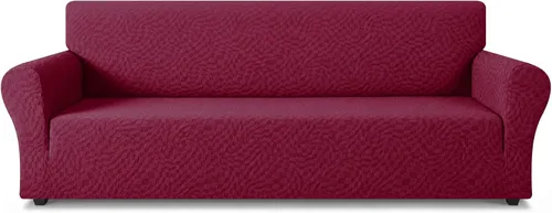 Vista 96 de ZNSAYOTX 1 Funda de silla Jacquard para sala de estar, funda de silla de alta elasticidad con brazos, antideslizante, apta para mascotas, funda