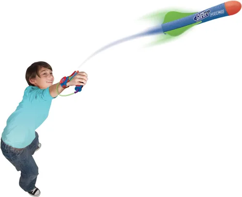 Vista 4 de Geospace Micro Rocket Wrist Shotz: lanzador de pulsera con 3 cohetes de espuma