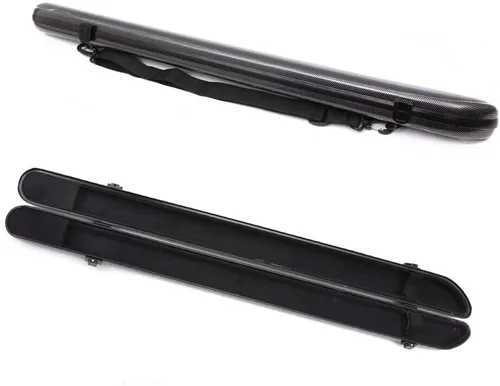 Vista 2 de Fibra de carbono violín violín arco caso duro proteger violín arco caja fuerte 2pcs arco caso suave