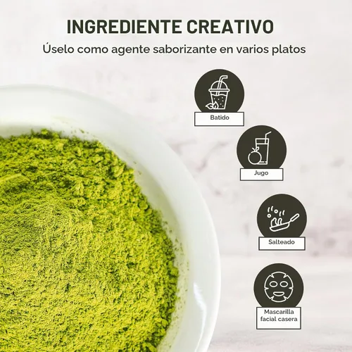 Vista 6 de Centella Asiatica Polvo (Gotu Kola), 10.58 oz