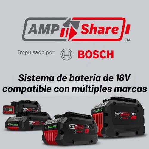 Vista 6 de BOSCH GPB18V-5CN Radio para el lugar de trabajo de 18V con Bluetooth® 5.0 y estación de energía