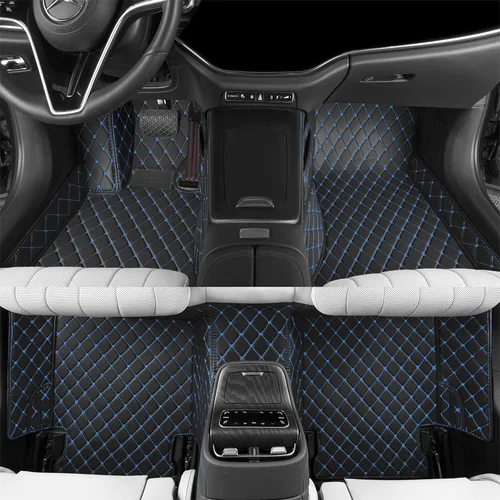 Vista 6 de Alfombrillas personalizadas Yaruicar para 99.99% de sedanes, SUV, autos deportivos, para hombres y mujeres, protección completa, almohadillas Negro