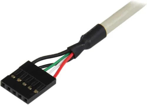 Vista 2 de StarTech.com Adaptador de placa de ranura hembra USB A de 2 puertos (USBPLATE)