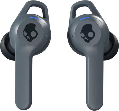 Vista 8 de Skullcandy Indy Fuel - Auriculares inalámbricos intraurales, carga inalámbrica, batería de 30 horas, micrófono, funciona con dispositivos iPhone