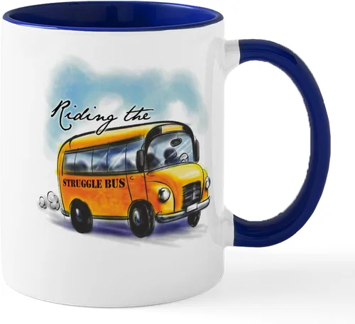 Vista 34 de CafePress Bus Driver Gift Idea Tazas Taza de café de cerámica de 11 oz (11.0 fl oz)