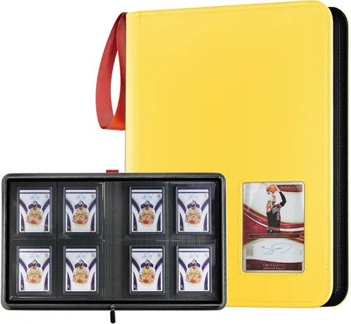 Vista 8 de ProCase - Carpeta de carga superior de 4 bolsillos, capacidad para 144 Negro