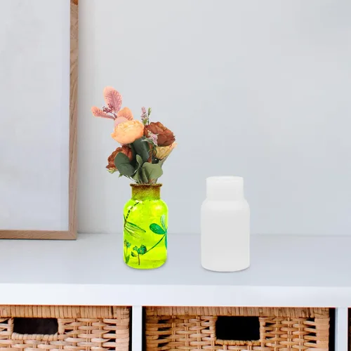 Vista 9 de Florero de epoxi para fundición, ideal para decoración de mesa, proyectos de manualidades en el hogar