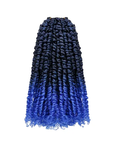 Vista 15 de Paquete de 8 paquetes de cabello de ganchillo súper corto de 6 pulgadas para mujeres negras y niños, extensiones de cabello pretrenzado suave