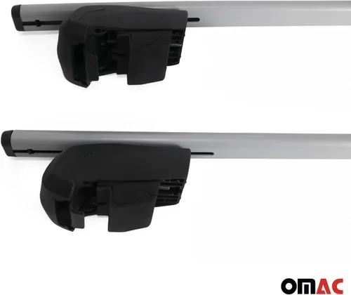 Vista 6 de Portaequipajes para Mazda CX-50 2023-2025 Barras transversales gris hierro 2 piezas