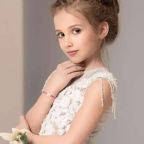 Vista 60 de Regalos navideños para niños, niñas adolescentes, mujeres, linda pulsera de cruz para niñas, regalos de Navidad cristianos para mujeres, ideas