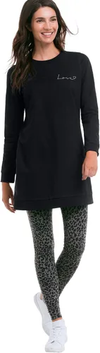 Vista 6 de ellos Sudadera tipo túnica de felpa francesa de talla grande