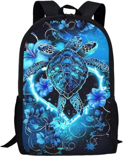 Vista 57 de HUGS IDEA Los animales frescos 3D niños escuela libro bolsa niños impresión mochilas, Baloncesto, Moderno
