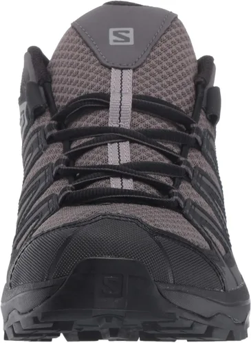 Vista 2 de Salomon Zapatos de senderismo X Crest para hombre negro marrón DM US