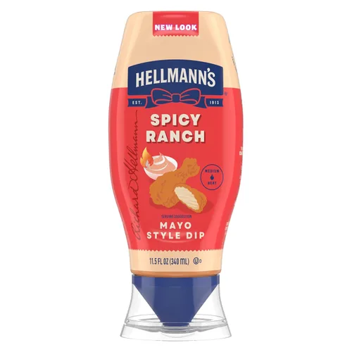 Vista 22 de Hellmann's Buttermilk Ranch Mayonesa 11.5 onzas, salsa de pollo, 1 unidad