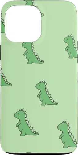 Vista 24 de Lindo dinosaurio verde bebé Dino TRex en verde para mujeres y niñas caso para iPhone 17
