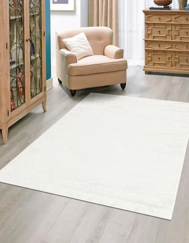 Vista 8 de Unique Loom Finsbury Collection - Alfombra rectangular de 2 x 3 pies, color amarillo y gris/ marfil