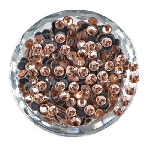 Vista 15 de LPBeads 10000 unidades de diamantes termoadhesivos SS6 amatista con parte trasera plana, gemas de diamantes de imitación de cristal redondas