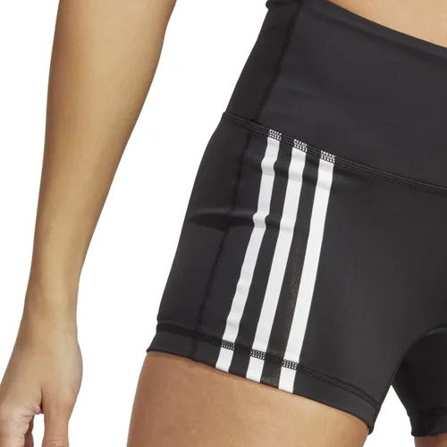 Vista 4 de adidas Women's 4 Inch 3-Stripes Shorts