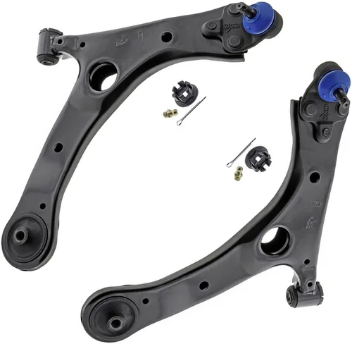 Vista 32 de Detroit Axle - 2 piezas Brazos de control superior delanteros para BMW X5 2007-2018 X6 2008-2019 Brazos de control superior con juntas esféricas